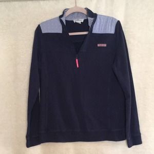 COPY - Vineyard Vines Shep Pullover Navy Medium